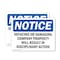 Signmission Defacing Or Damaging Property, 10 in W x Rectangle, Vinyl Decal OS-2PACK-NS-D-710-L-15397 - alternate 1